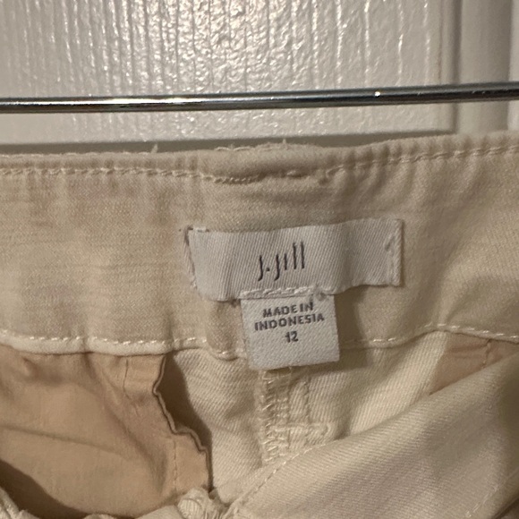 J. Jill Light Cream straight Leg Pants - Picture 2 of 6